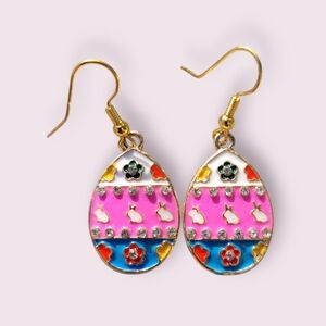 Colorful Easter Egg Earrings
